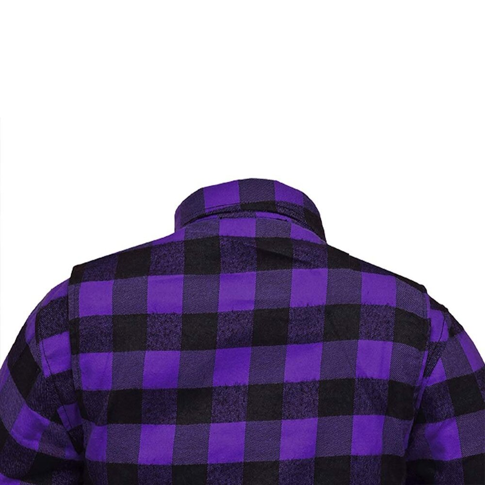 RIDERACT® Purple and Black Women Summer  Shirt New Cotton Soft Shirt - Picture 8 of 9